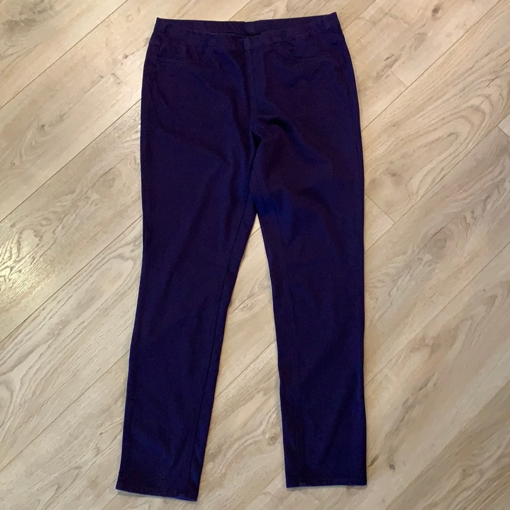 Uniqlo Women's Cotton Blend Stretch Legging Pants Sz XL